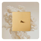 Avoir Metal Panel Toggle Switch 2 Way Gold Copper Lever Wall Power Socket European Plug Usb Type C Charging Port Lighting Dimmer