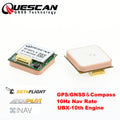M10FLY 10Hz M10 GPS Module with Compass for FPV Drone Flight Controller Ardupilot Betaflight INAV Pixhawk GPS,better than M8N