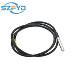 DS18B20 Temperature Sensor Module Kit Waterproof 100CM Digital Sensor Cable Stainless Steel Probe Terminal Adapter For Arduino