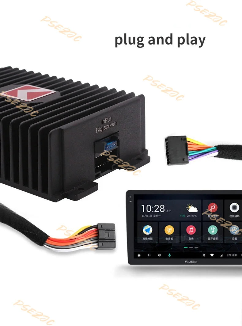 4-Channel Car Audio Modification for Android Dedicated Four Way DSP Car Audio Amplifiers