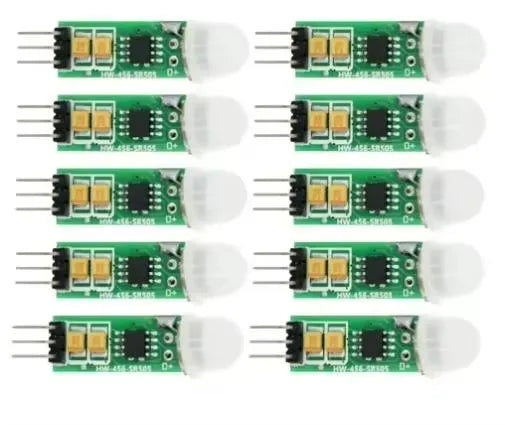 1-10PCS HC-SR501 SR505 Mini IR Pyroelectri Infrared PIR Motion Human Sensor Automatic Detector Module AM312 Sensor DC 2.7 to 12V