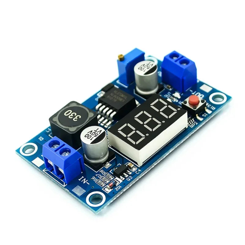 Upgraded Version XL6009 Adjustable Boost Module DC-DC 5-32V To 5-40V 4A Step Up Power Supply Module with Digital Display
