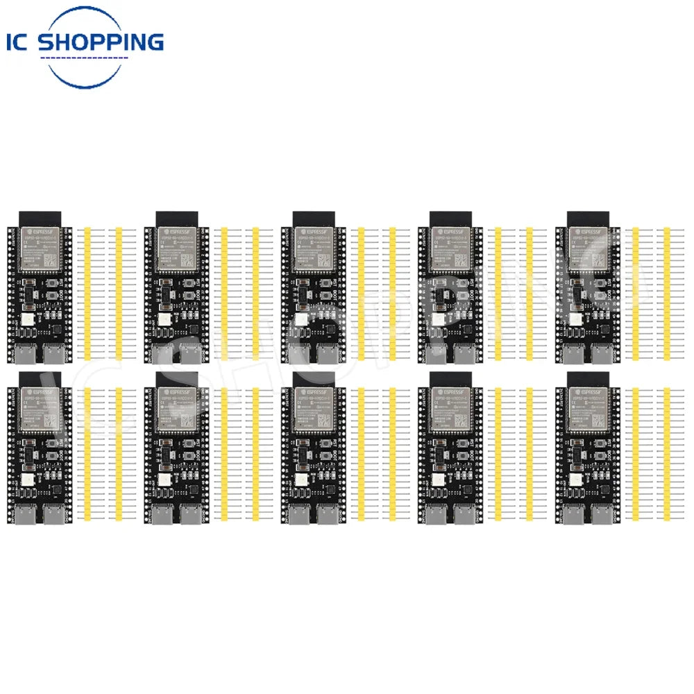 3-10PCS ESP32-S3 Development Board 44Pin Type-C WiFi BLE N16R8 16MB Flash 8MB PSRAM N8R2 8MB Flash 2MB PSRAM