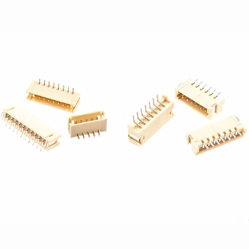 10Sets ZH1.5 2P3P4P5P6P7P8P9P10Pin Connector 1.5MM Pitch Vertical  Horizontal SMD Pin Header + Housing + Terminal