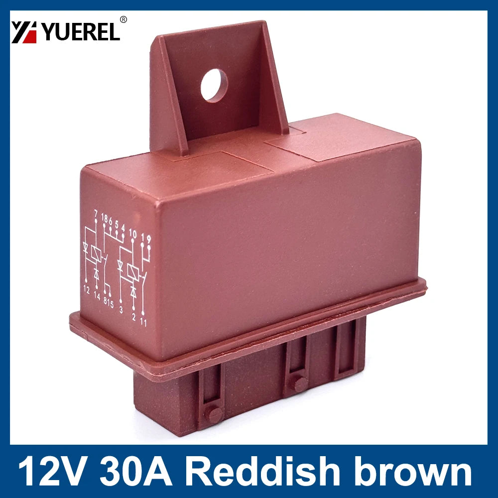 12V 30A Fuel Pump Double Relay for PEUGE0T for Peugeot 106 206 306 Citroen Xsara Scudo Ulysse 19207L 9629945980 96299459