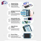 RELIFE TB-09 Tail Plug Detector Lightning Type-C Interface Charging Port Tester High-definition Display Mobile Phone Diagnosis