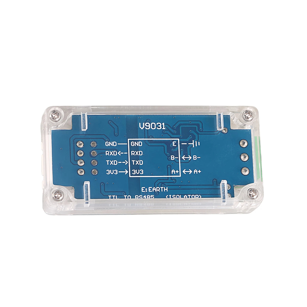 Isolated TTL to RS485 Converter Module UART Serial Port RS485 to TTL Signal Adapter Communication Module