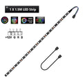 12V 4 Pin RGB Gaming PC Led Strip Light 5050 RGB Tape For Aura Sync MSI Mystic Light Motherboard Control Computer Case Backlight