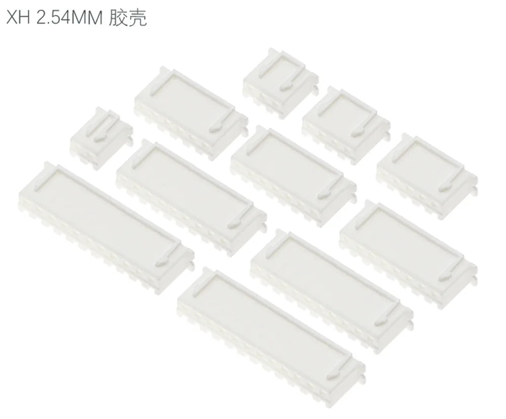 10pairs JST XH2.54 2/3/4/5 Pin Terminals Plastic Shell Male Plug Female Socket Wire Connector XH 2.54 2P 3P 4P 5P 6P 7P 8P 9P