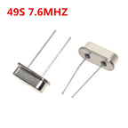 49S 3.5795MHZ 3.6864MHZ 6MHZ 7.3728MHZ 7.6MHZ 8MHZ 10MHZ 11.0592MHZ 12MHZ 18MHZ 20M Quartz Crystal Resonator Passive Oscillator