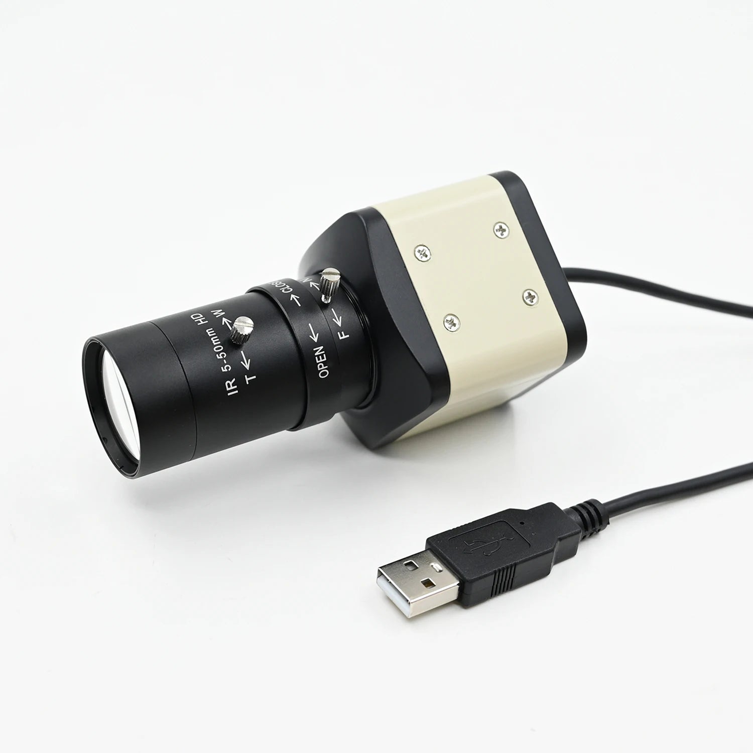 Ultra HD 16MP USB Box Camera,IMX298, 4656X3496,With 2.8-12mm/5-50mm Manual Zoom CS Lens,For Window Linux Android Raspberry Pie
