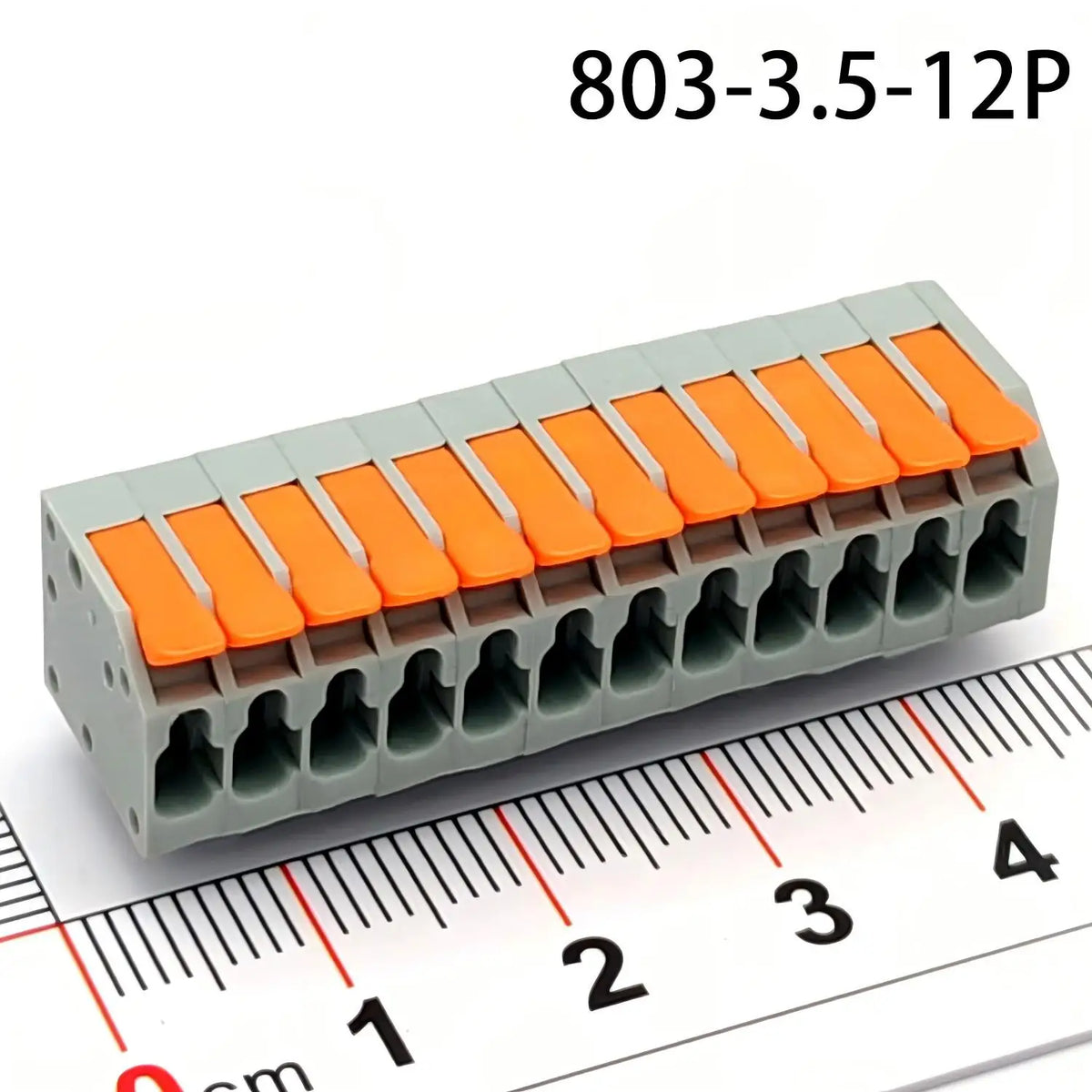 1Pcs PCB terminal block FS1.5 DA803R 2601 1.5 mm² spacing 3.5 or 5.0 mm pitch gray 2601-1102 3 4 5 6