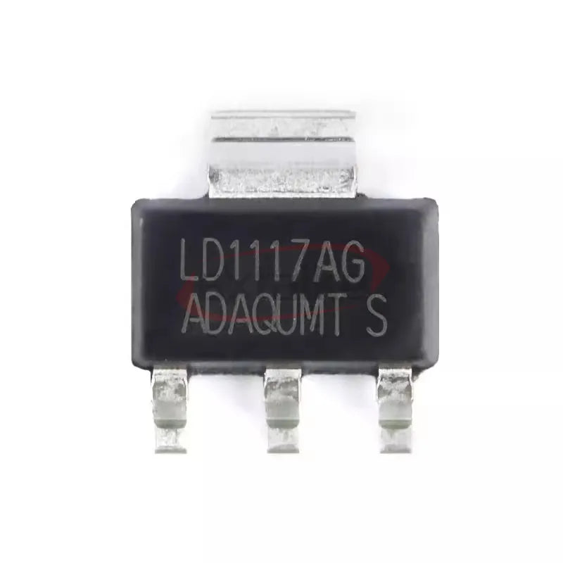 20PCS LD1117AG LD1117-ADJ LD1117-5.0 LD1117-3.3 LD1117-2.5 LD1117-1.8  LD1117-1.2 SOT-223 Low Dropout Linear Regulator Chip IC