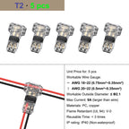 Cable Terminal Electric Wire Connector Clamp Block Quick Splice Scotch Lock Crimp for LED Car Wiring Joint Kit Tool Accessories