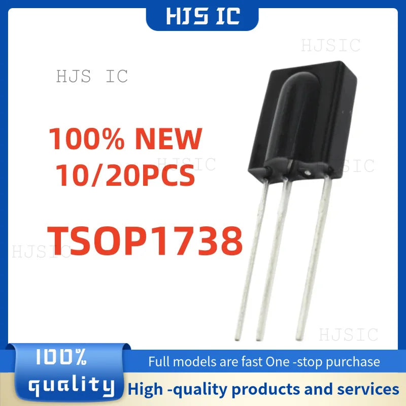 10/20PCS 100% NEW TSOP1738 Sensing distance 35m Best Quality In Stock