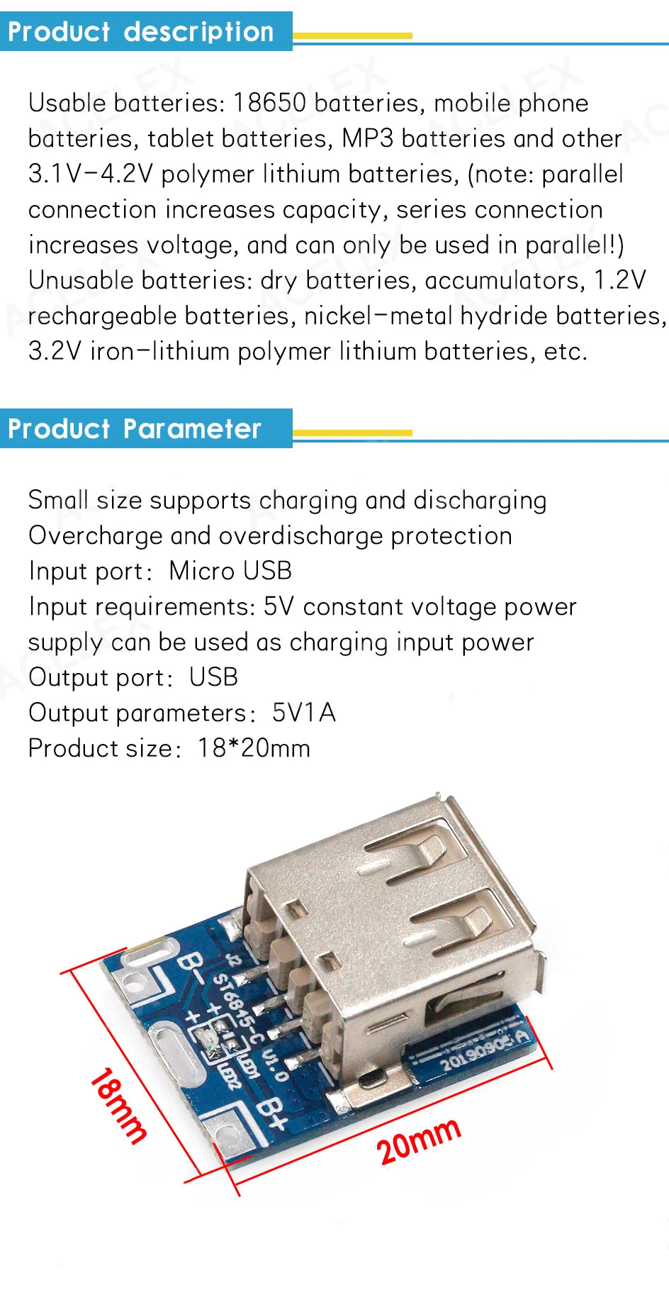 DC-DC Voltage stabilized power supply Adjustable boost buck voltage regulator module MT3608 MP1584EN MINI360 LM2596SADJ MICRO360