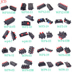 1PCS  Connector Terminal 2P 4P 6P 8P 12P Push In Jack Spring Load Audio Speaker Terminals Breadboard Clips