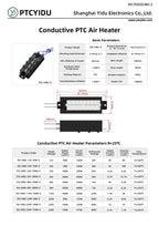 PTC Thermistor Constant Temperature Heater Element 12V 24V 48V 110V 220V DIY PTC Heating For 3D Printer/Incubator/Car 54B2-Z