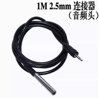 DS18B20 Temperature Sensor Module Kit Waterproof 100CM Digital Sensor Cable Stainless Steel Probe Terminal Adapter For Arduino