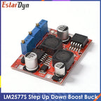 LM2596 LM2577 DC Auto Boost Buck Converter 4-35V to 1-25V 5V 12V 19V 24V 4A Step up / down voltage Regulator CC CV Charging