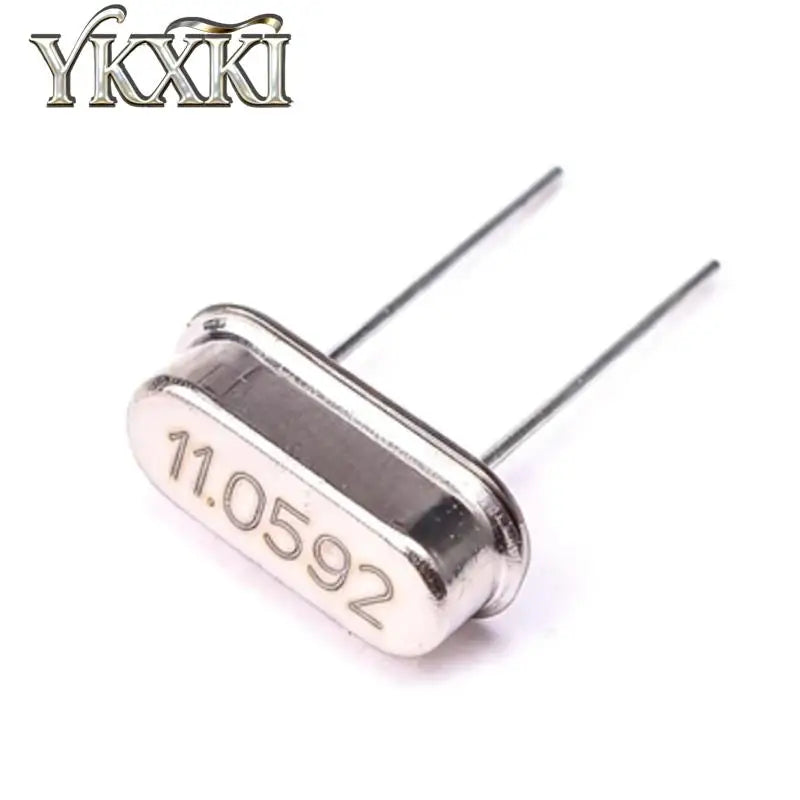 10-200PCS new 4Mhz 6Mhz 8Mhz 10MHZ 12Mhz 16Mhz 20Mhz 24Mhz 25MHZ 27MHZ 48MHZ Quartz Crystal Resonator Passive Oscillator HC49S