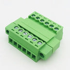 Solder-Free 15EDGRKP-3.81mm Plug-in Terminal Air Docking With Ear Screw Fixing 2EDGRKP 2P3P4P5P6P-24P Phoenix Terminal Connector