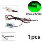 Flash Lamp City Street Light Bricks DIY 0.8mm Pin 1x1 1x2 1x4 Length 50cm SMD LED 2835  Remote Control Building Block