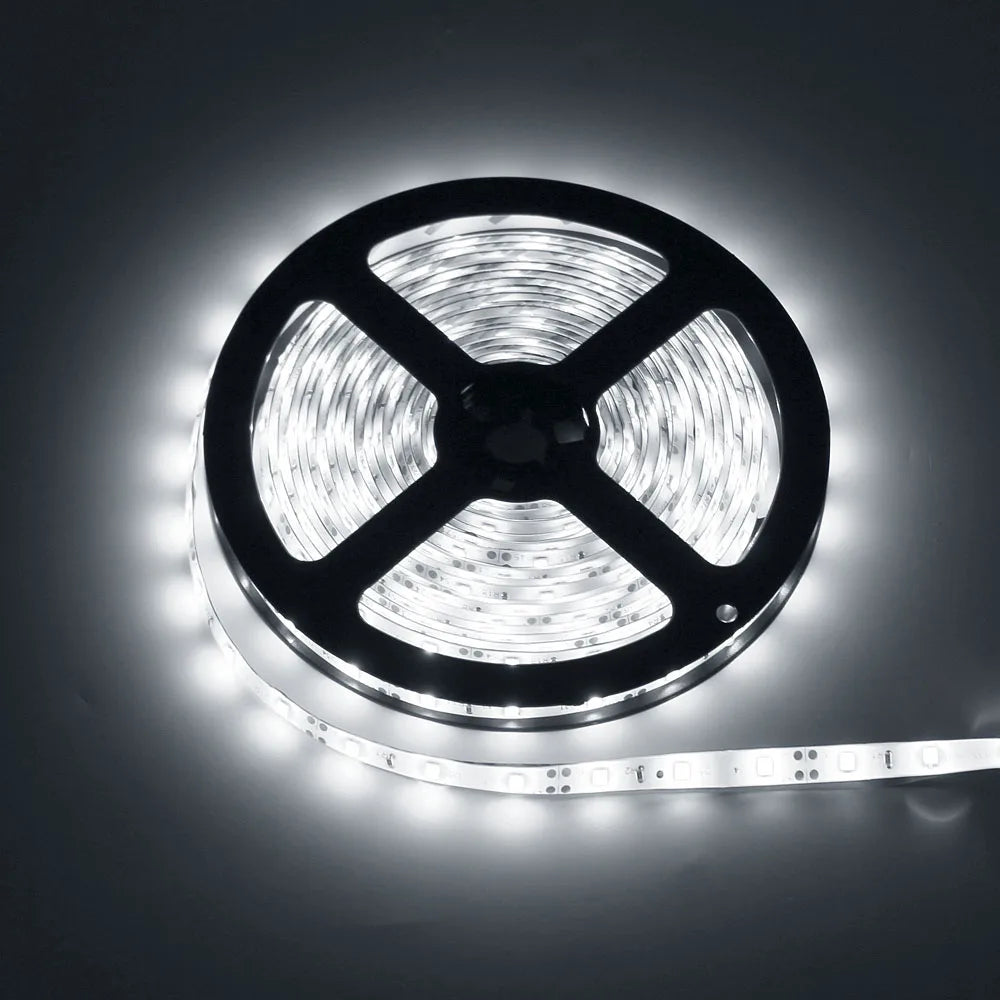 5m Waterproof 300LED 3528 2835 LED strip, 12V Flexible Lght 60 Or 120 Led/m LED Tape, RGB/White/Warm White/Blue/GreenRed/Yellow