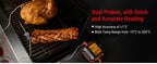 ThermoPro TP904 Bluetooth-connected APP Wireless 135M Dual Probes Digital Meat Thermometer, Kitchen Thermometer with Alarm Timer