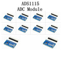 1-10pcs 16 Bit I2C ADS1115 Module ADC 4 channel with Pro Gain Amplifier 2.0V to 5.5V for Arduino RPi