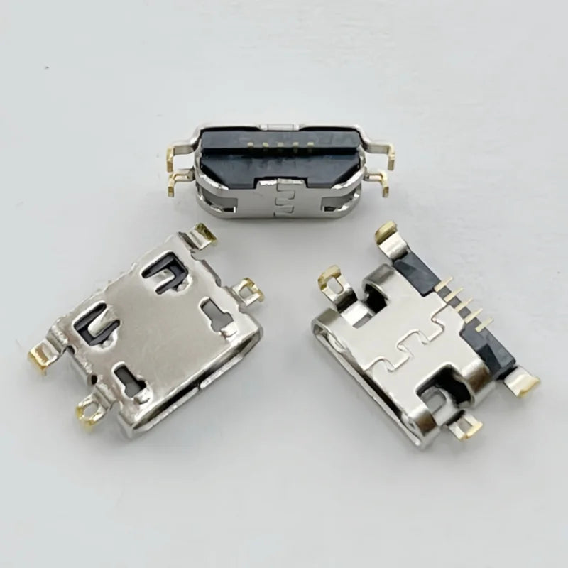 10-100pcs Micro USB 5pin Charger Port Connector Plug New for Moto E6S XT2053 Lenovo A360T K6 A320T A5860 XL5 LA5K6 ZP1000