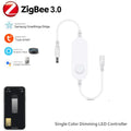 Zigbee 3.0 Smart LED Controller DC5V 12V 24V Dimmer Single Color CCT RGB RGBW RGBCCT LED Strip for Tuya Alexa SmartThings 2mqtt
