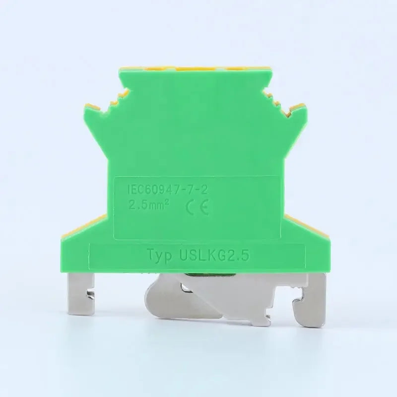10Pcs USLKG2.5N UK2.5B Screw Ground Earth Protective Modular Wire Electrical Connector DIN Rail Terminal Block USLKG 2.5N 2.5