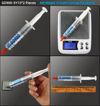 Net Weight 1/3/7/15/30 Grams Gray GD900 Thermal Conductive Grease Paste Plaster Heat Sink Commpound for CPU LED SSY BAS BR BX CB