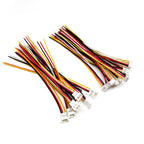 5/10Pairs Mini JST 1.25mm Connector Pitch 1.25mm Male Plug Female Jack Socket 2P/3/4/5/6 Pin Connectors with Wire Cable 10CM
