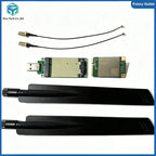 Quectel EC25-AF MINIPCIE+4G antenna USB Adapter With card slot LTE CAT4+GNSS Module EC25AFFA-512-SGAS for North America