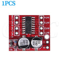 1/5/10PCS Mini L298N DC Motor Driver, MX1508 Mini Dual Channel 1.5A 2 Way PWM Speed Controller Dual H-Bridge Replace Stepper