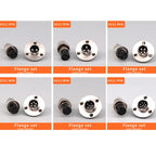 5/10 Sets GX12 GX16 GX20 Flange Butting Type Aviation Plug &Socket 2/3/4/5/6/7/8/9/10/12/14/15 Pin Male&Femal Connectors Coppe
