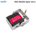 35KG Robot Digital Servo 4.8-6.8V High Torque Metal Gear Waterproof U Bracket 180/270 Degree for Robotic Arm RDS3235 Servo Motor