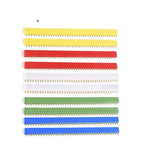 10PCS 2.54mm Single Row Female PCB Board Pin Header Connector Strip Pinheader 1x40 Pin Colourful Socket