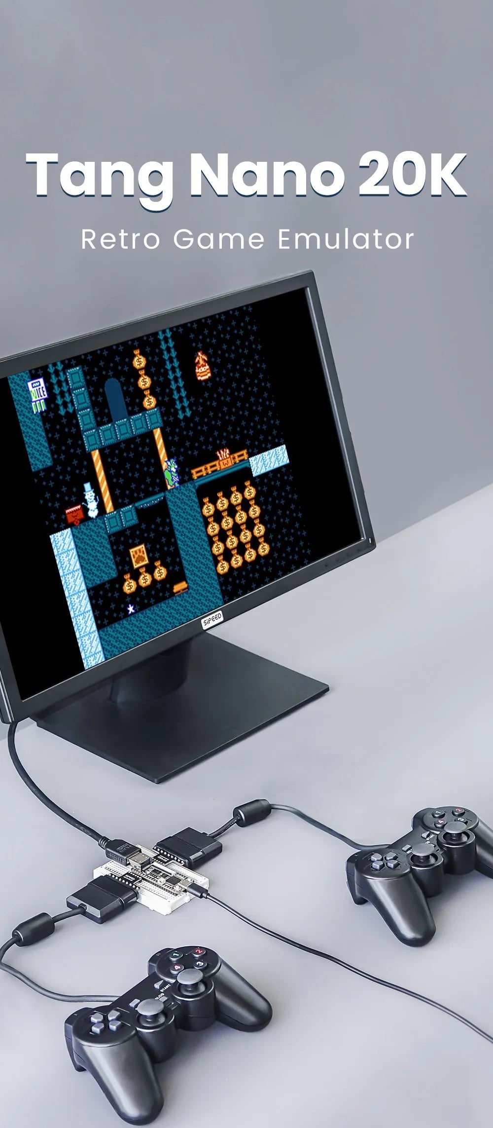 Tang Nano 20K FPGA Development Board RISCV Linux Retro Game Player