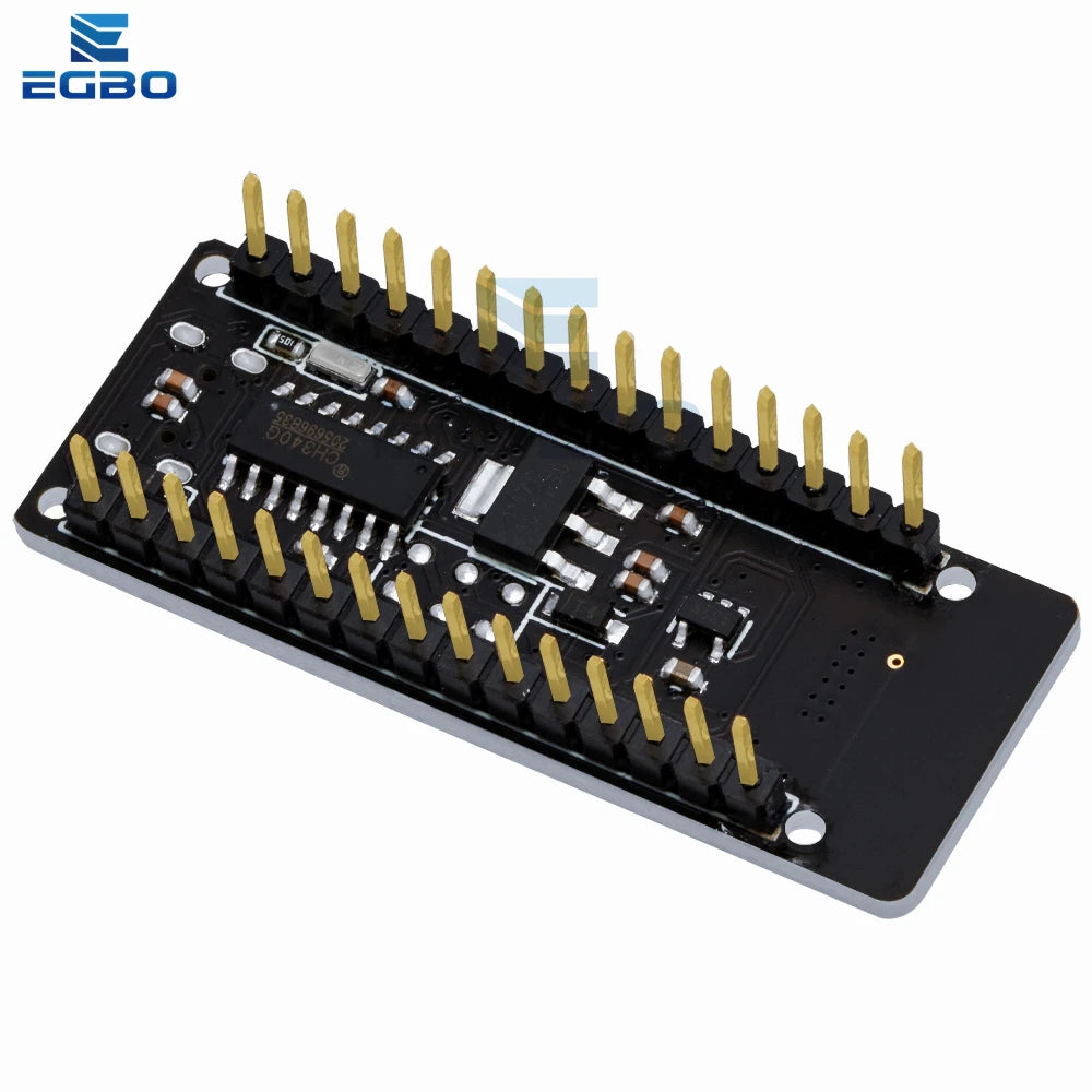 RF-Nano for Arduino Nano V3.0, Micro USB Nano Board ATmega328P QFN32 5V 16M CH340, Integrate NRF24l01+2.4G wireless
