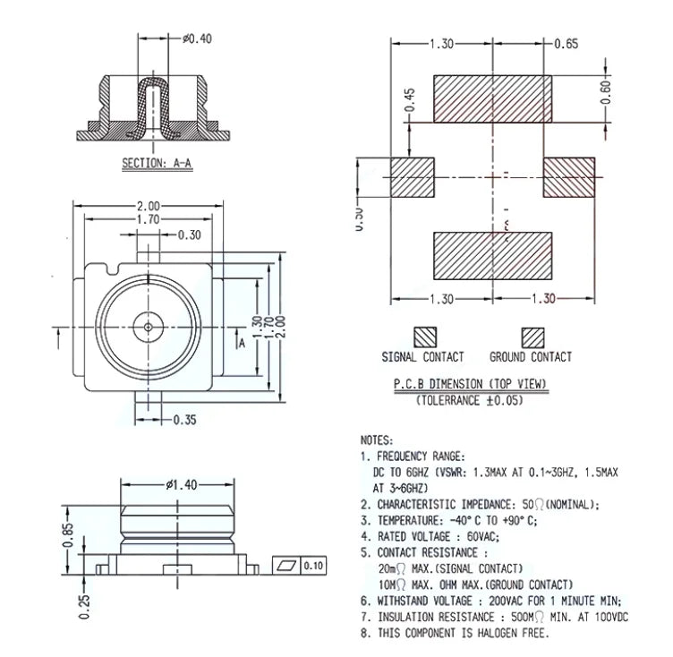 20pcs/2pc IPX1 IPX3 IPX4 IPX5 2.4G IPX 1 3 4 5 IPX UFL U.FL Antenna Terminal Wire Cable Connector WIFI/GSM/3G/GPS/4G Module