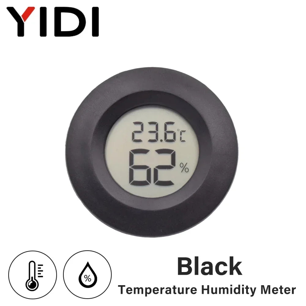 Mini Digital LCD Temperature Sensor Gauge Humidity Meter Tester Detector Home Measurement Thermometer Hygrometer Indoor Outdoor