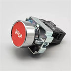 XB2 button switch metal emergency stop reset rotating mushroom head jog power start stop
