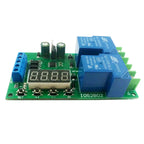 30A Motor Controller Relay Board 12V DC AC Forward Reverse Switch with Automatic Delay Timer