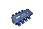 ZLAN5843A 8 port RS232 RS485 to Ethernet TCP/IP Modbus industrial multiple Ethernet serial server