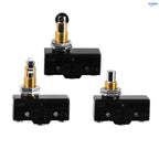 10Pcs 1NO + 1NC Hinge Roller Lever Micro Action Switches