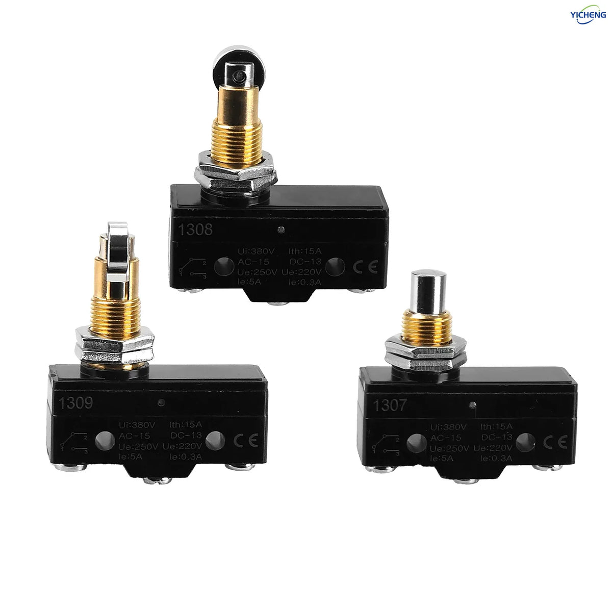 10Pcs 1NO + 1NC Hinge Roller Lever Micro Action Switches