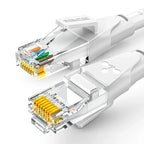 SAMZHE CAT6 Round Ethernet Cable RJ 45 Network Cable Patch Cord for Laptop Router RJ45 Internet Cable for Gaming Home Office